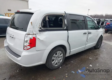 2019 Dodge Grand Caravan Se z USA, uszkodzony, nr VIN 2C4RDGBG2KR505304